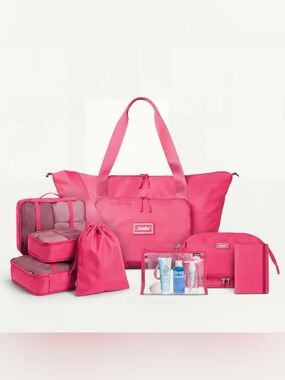The Foldie Travel Bundle Pink NWT
